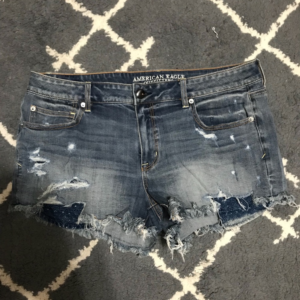 American Eagle Denim Shorts Size 18
